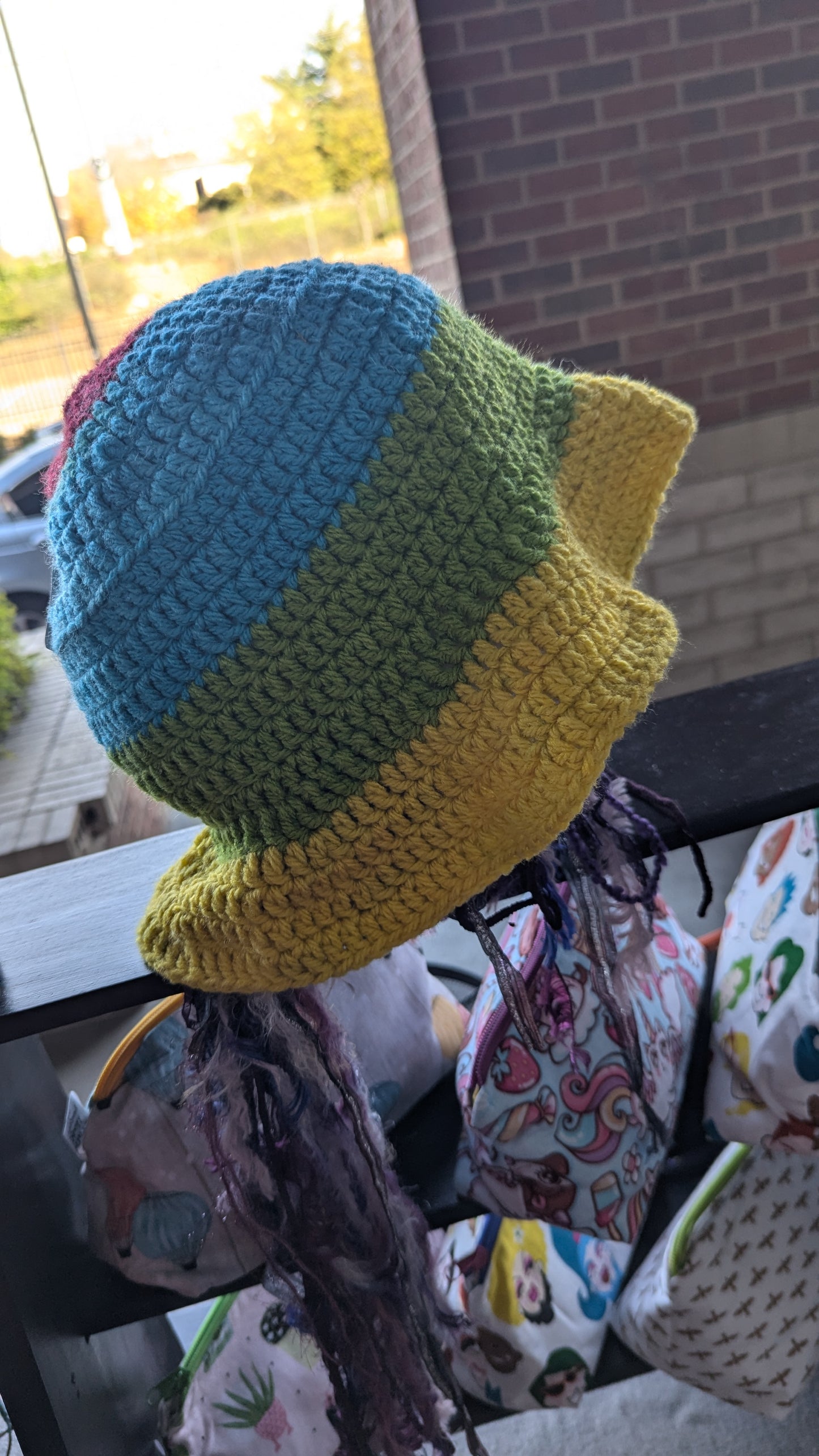 Hand-crochet Bucket Hat