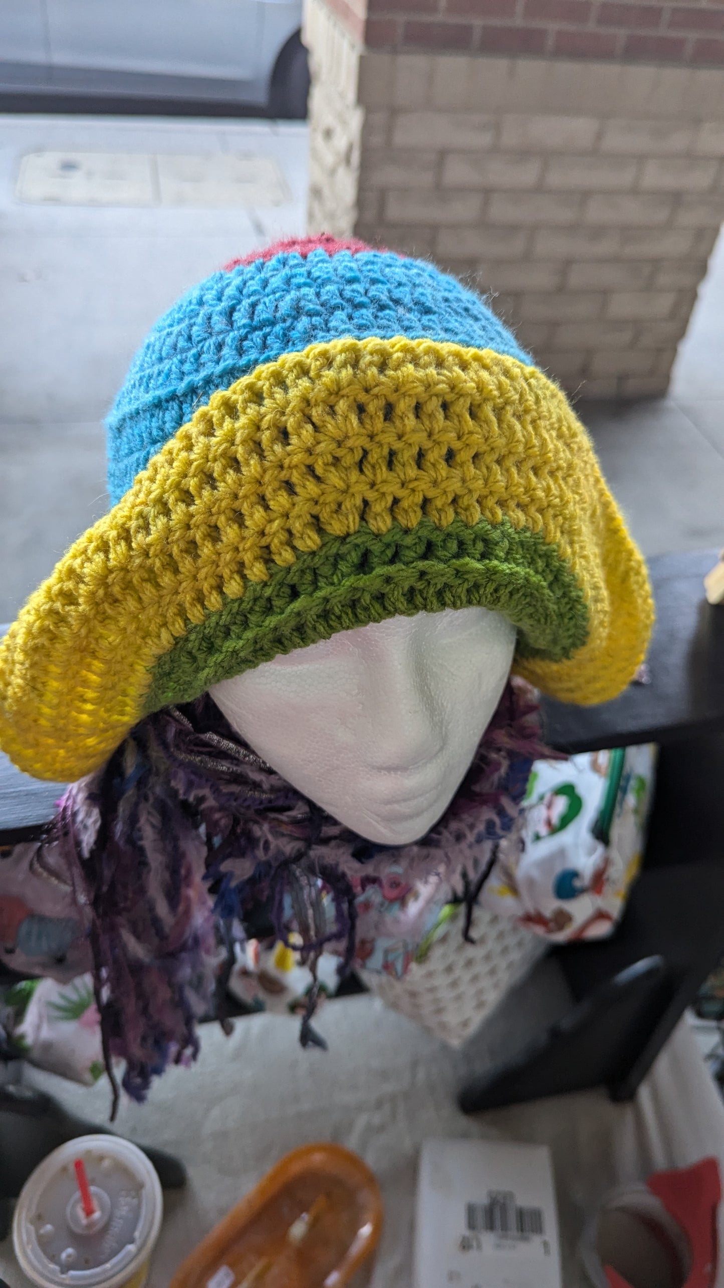 Hand-crochet Bucket Hat