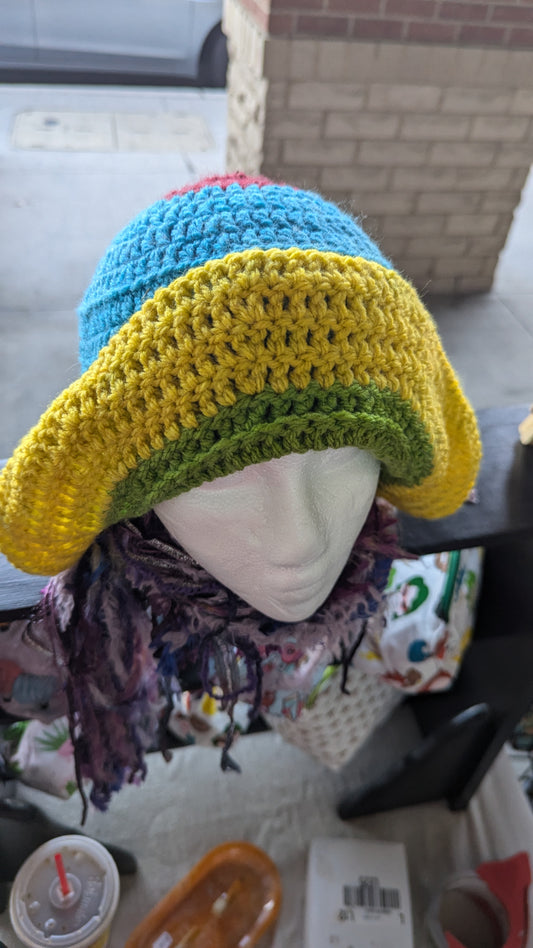 Hand-crochet Bucket Hat